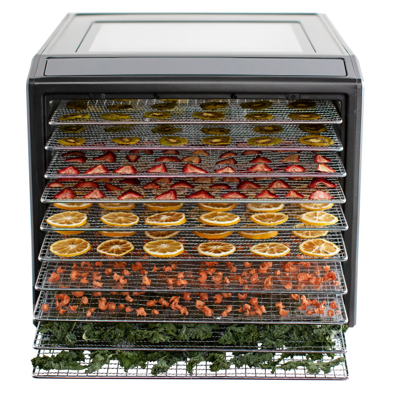 Excalibur 10 Tray Performance Digital Dehydrator, in Stainless Steel
