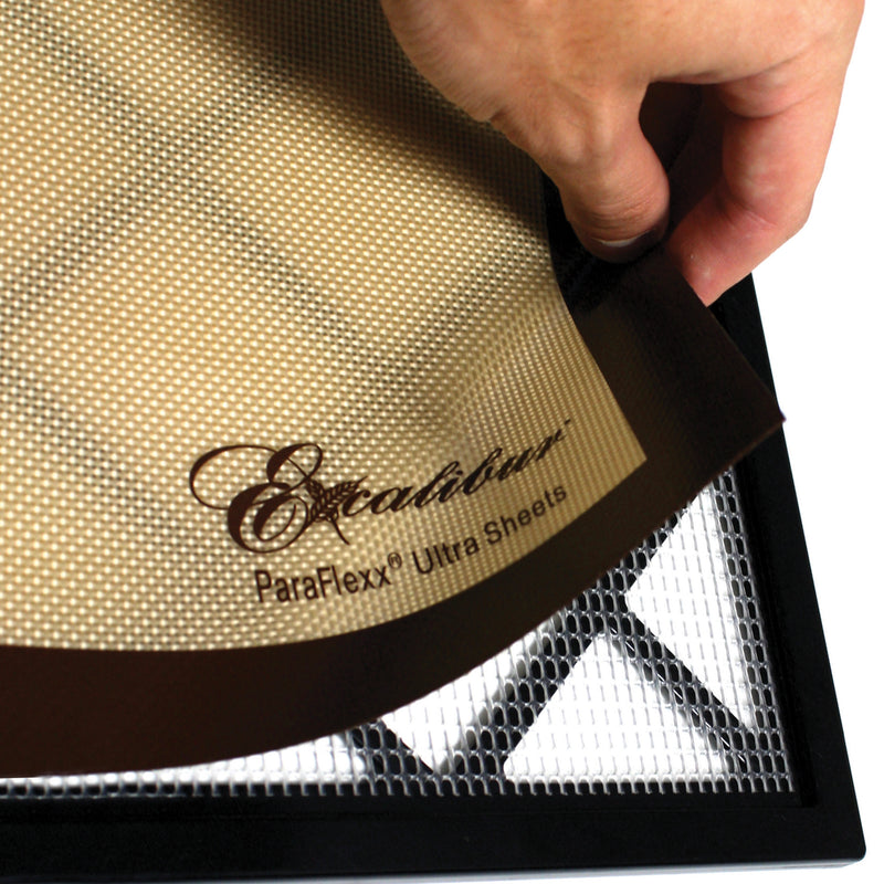 Excalibur ParaFlexx Ultra Silicone Non-Stick Drying Sheet, 14" x 14"