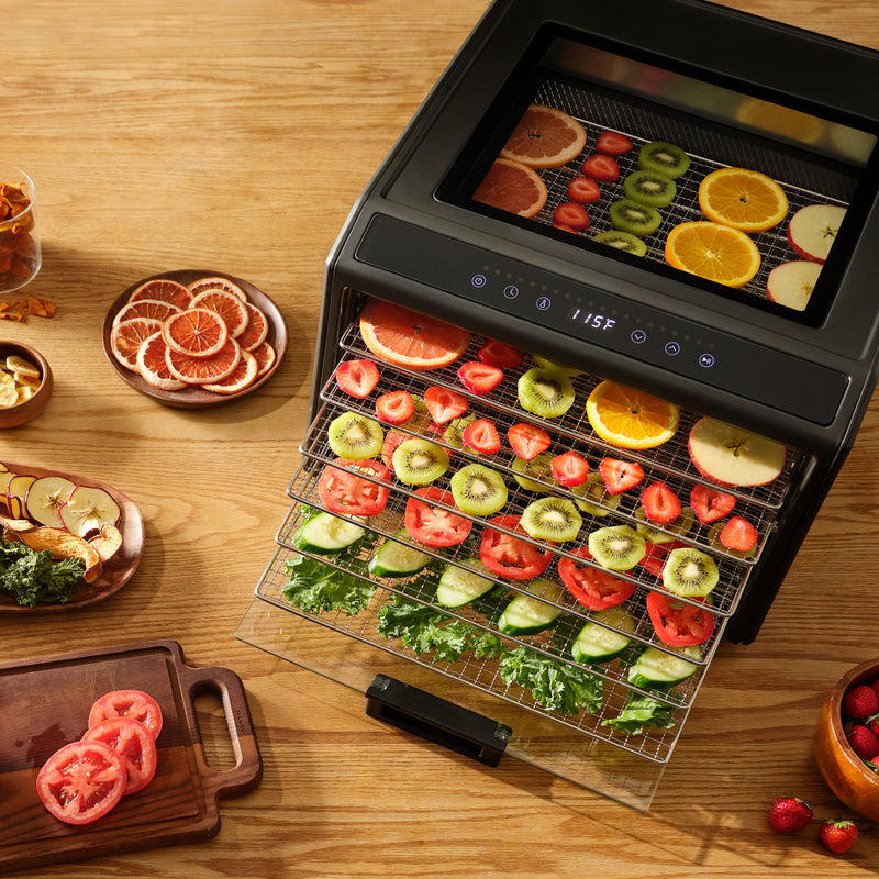 Excalibur 6 Tray Performance Digital Dehydrator, in Stainless Steel