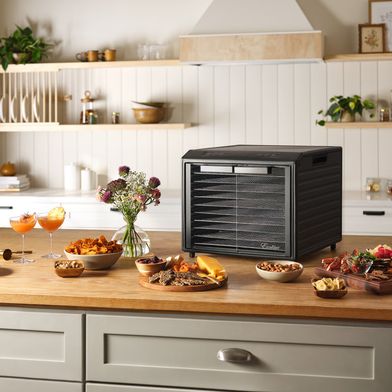 Excalibur 10 Tray Select Digital Dehydrator, in Stainless Steel