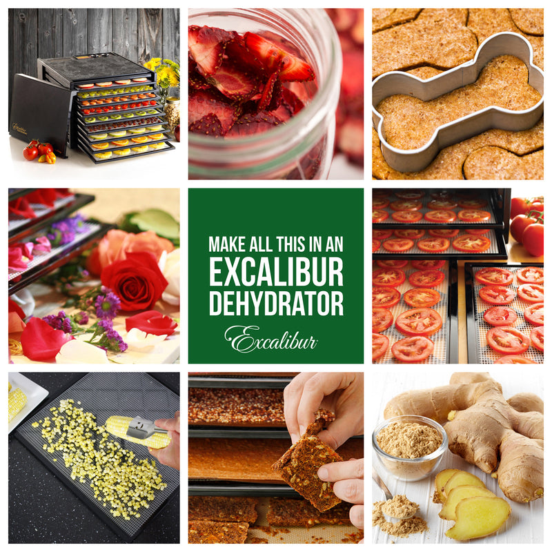 Excalibur 9-Tray Food Dehydrator with 26-HR Timer