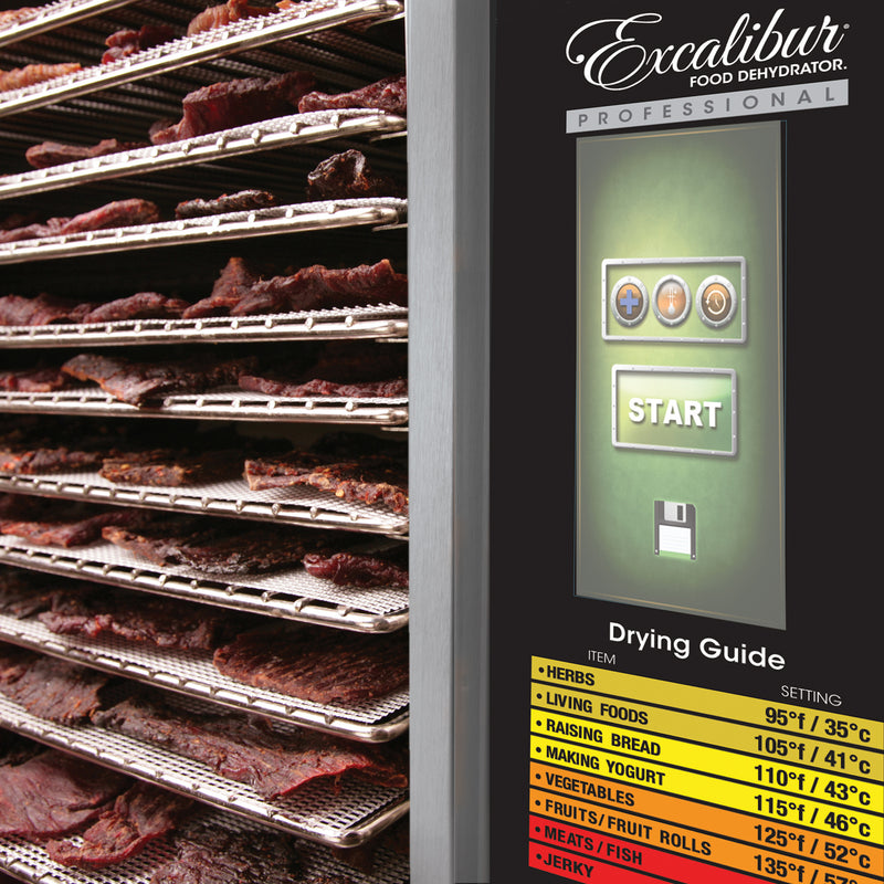 Excalibur 12-Tray Single-Zone Commercial Food Dehydrator