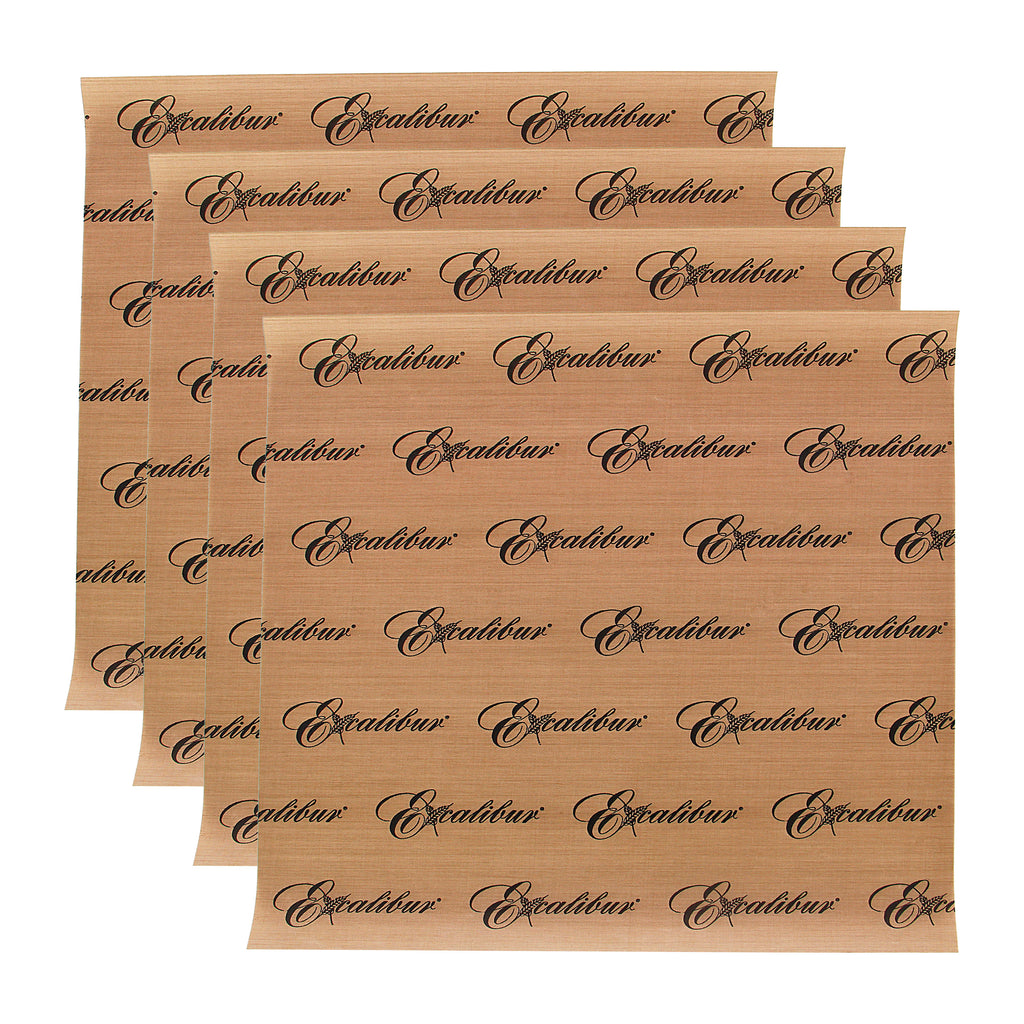 Excalibur PFP11 ParaFlexx Reusable Non-Stick Drying Sheets for Food Dehydrators, Set of 4