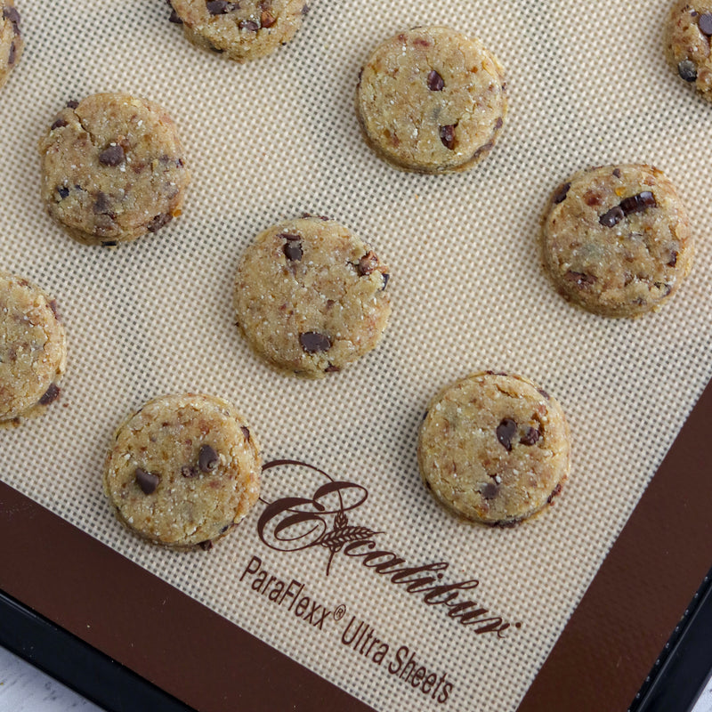 Excalibur Paraflexx Ultra Silicone Non-Stick Drying Sheet, 11" x 11", in Brown