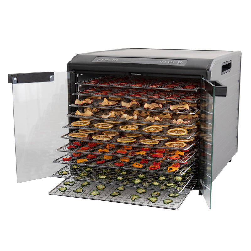 Excalibur 10 Tray Select Digital Dehydrator, in Stainless Steel