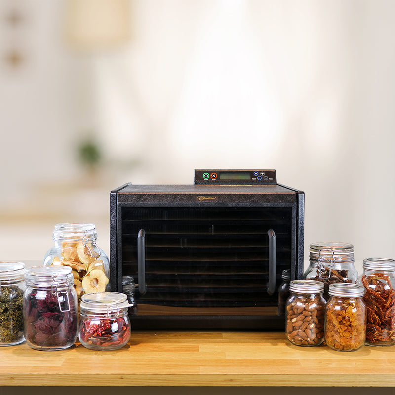 Excalibur 9-Tray Food Dehydrator with Digital 48-HR Timer, in Black
