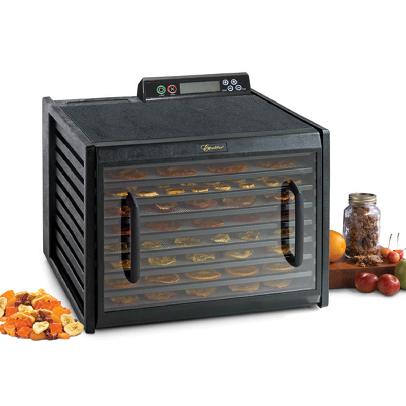 Excalibur 9-Tray Food Dehydrator with Digital 48-HR Timer, in Black